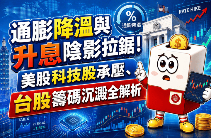 通膨降溫與升息陰影拉鋸！美股科技股承壓、台股籌碼沉澱全解析 | 康和綜合證券 Concord Securities Co., Ltd.